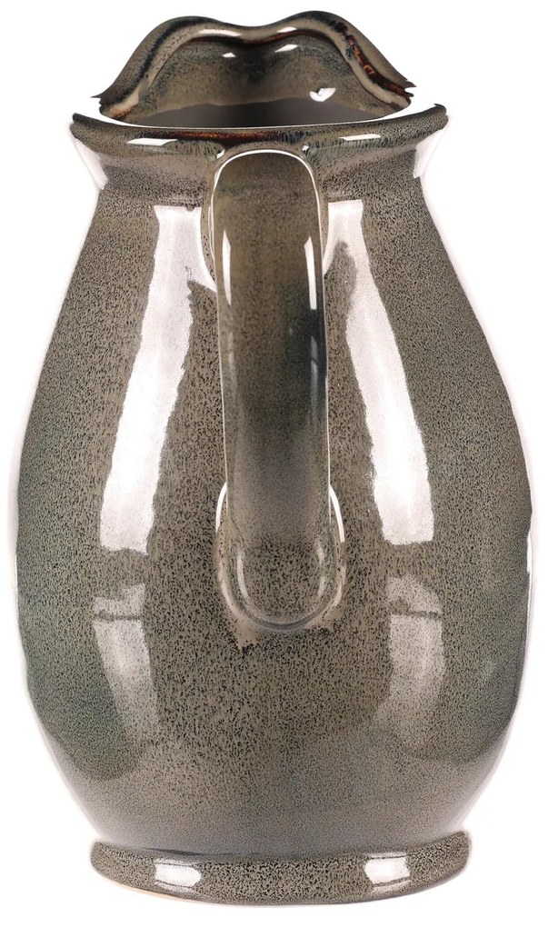 Keramický džbán sivá, 15 x 16 x 23 cm, stredný, 23 cm