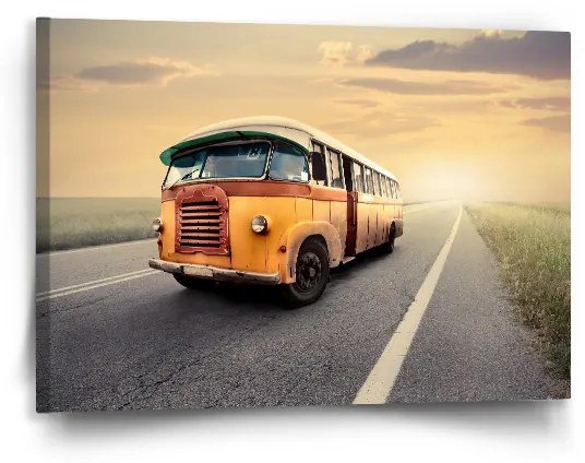 Sablio Obraz Autobus veterán - 90x60 cm
