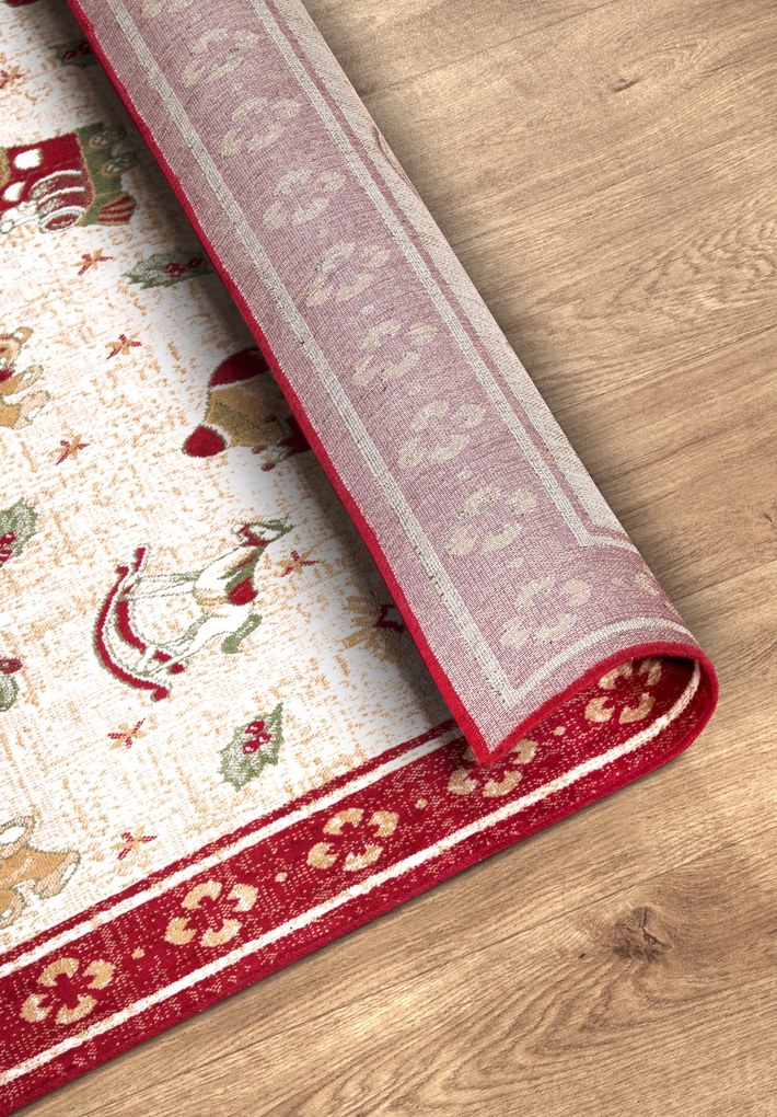 Villeroy & Boch Kusový koberec Toy's delight so strihaným vlasom 106217 Red, Multicolor, 160x230, červená, obývacia izba