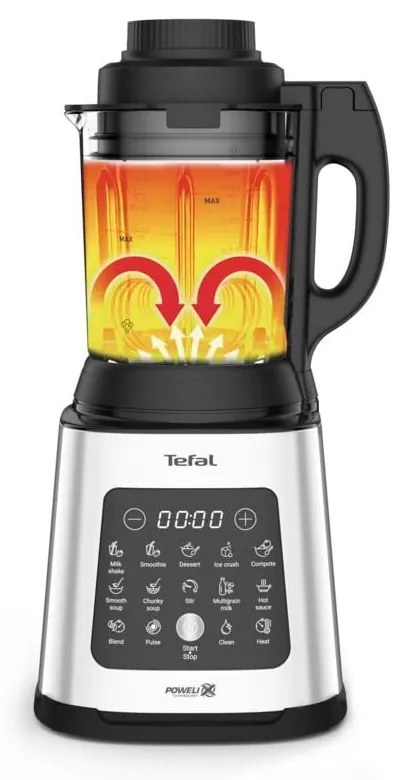 Stolový mixér v striebornej farbe Perfectmix Cook BL83SD30 – Tefal