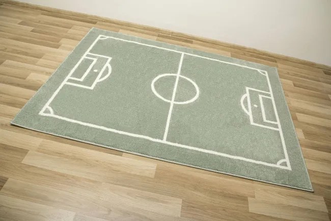 Koberec Lima 6333B zelený / krémový, ihrisko