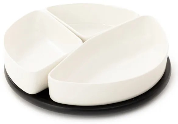 Servírovací set FELKO s bielymi miskami ALL 850788