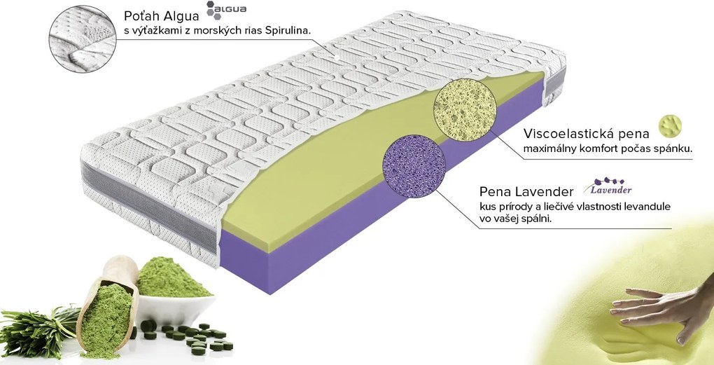 Materasso Penový matrac Lazy ortholux Rozmer: 90 x 200 cm