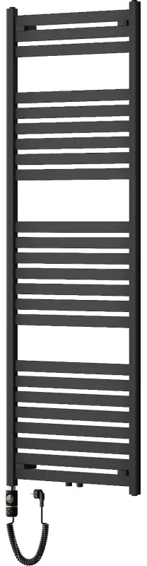 Mexen Uran, elektrické vykurovacie teleso 1800x600 mm + vykurovacia tyč 900 W, čierna, W105-1800-600-2900-70