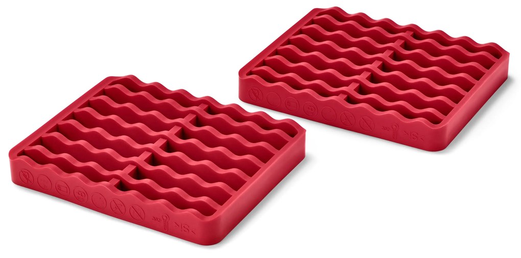 2 silikónové vložky na rošt na pečenie