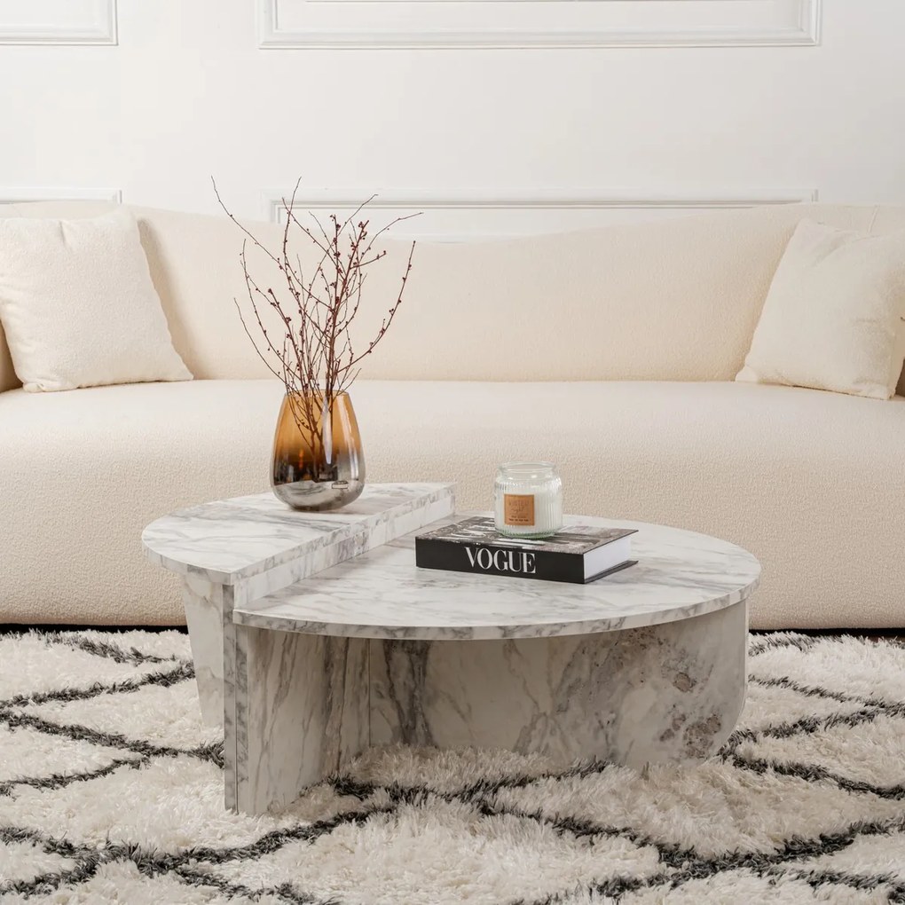 Konferenčný stolík Orion Freesia Marble