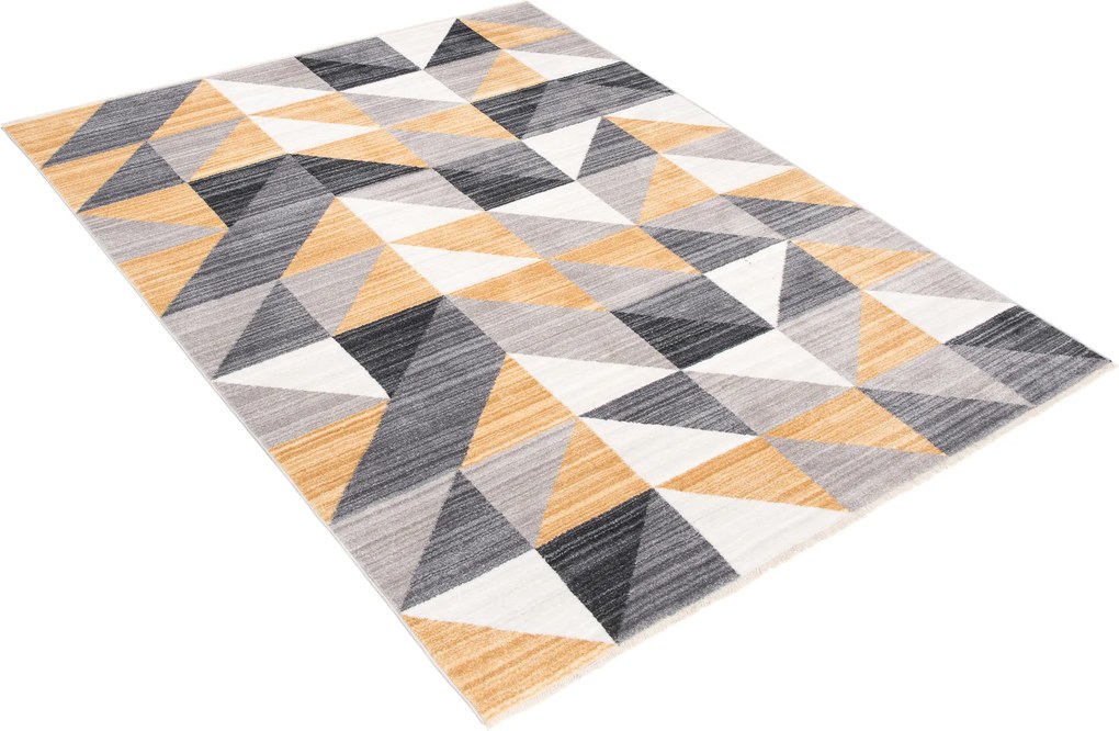 TA Koberec 3332A ZLATÁ / L.GRAY MYSTIC