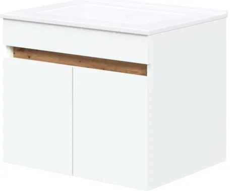 Skrinka pod umývadlo Puresa 60 cm, biela