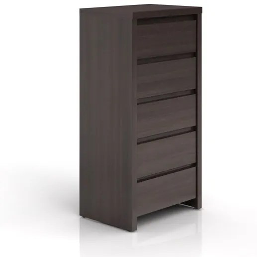 Komoda BRW Kaspian KOM5S (Wenge). Akcia -31%. Vlastná spoľahlivá doprava až k Vám domov. 735075