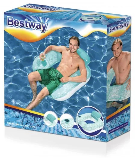 Nafukovacie koleso Bestway 43097 s operadlom 102x94 cm