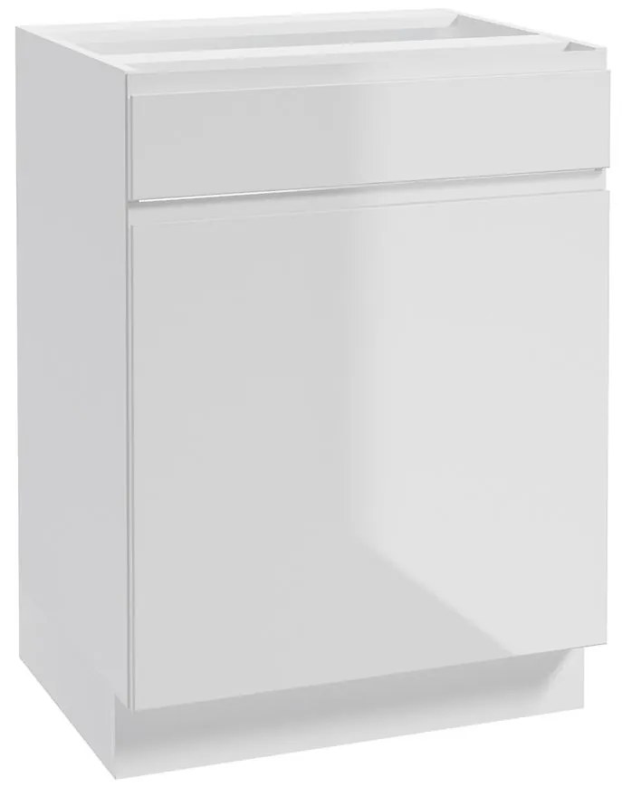 Kuchynská skrinka Paro B60 1D1S biela