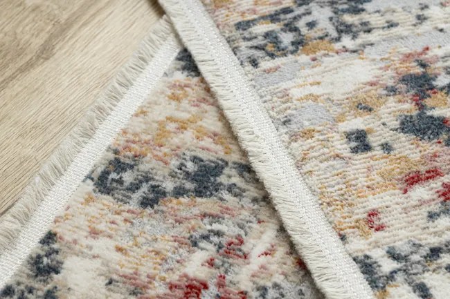 Koberec / behúň DISTIN 0123A ružový / púdrový / biely