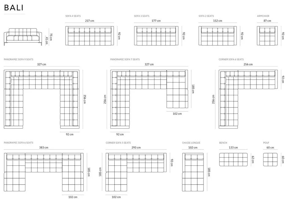 Kreslo v tehlovej farbe Bali – Cosmopolitan Design
