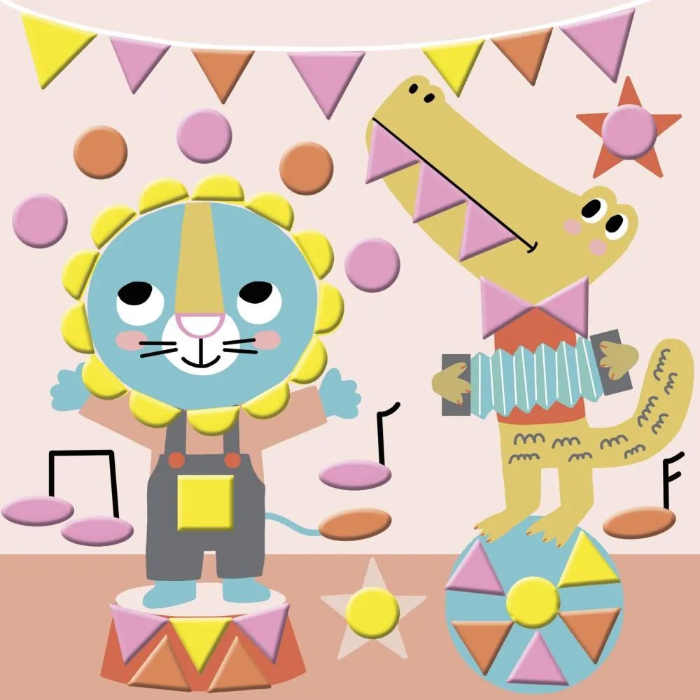 My arts&crafts - Mozaika - geometrické samolepky