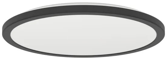 Eglo 901439 - LED Kúpeľňové svietidlo ROVITO 18,5W/230V pr. 38,9 cm IP44 čierna