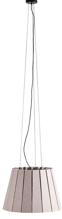 Stropné svietidlo GRAND, šedohnedá