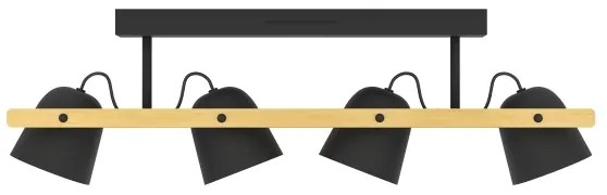 Eglo 900882 - LED RGBW Stmievateľný prisadený luster HORNWOOD-Z 4xLED/3,7W/230V