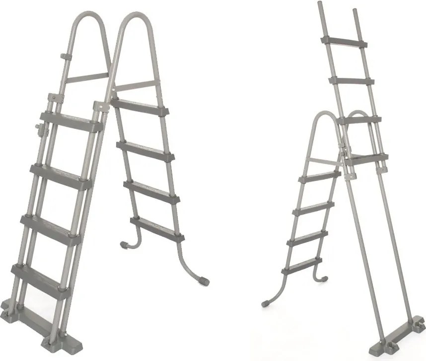 Bazén Bestway s rámom 610x366x122, 10 v 1, rebrík s pumpou + LED 56719