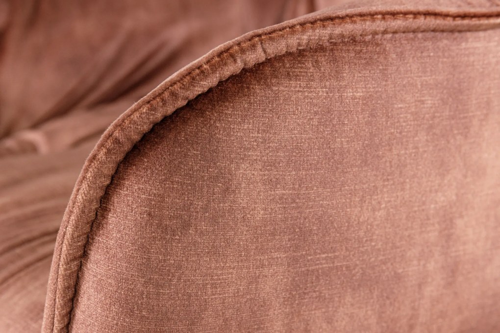 Barová stolička Milano brown velvet