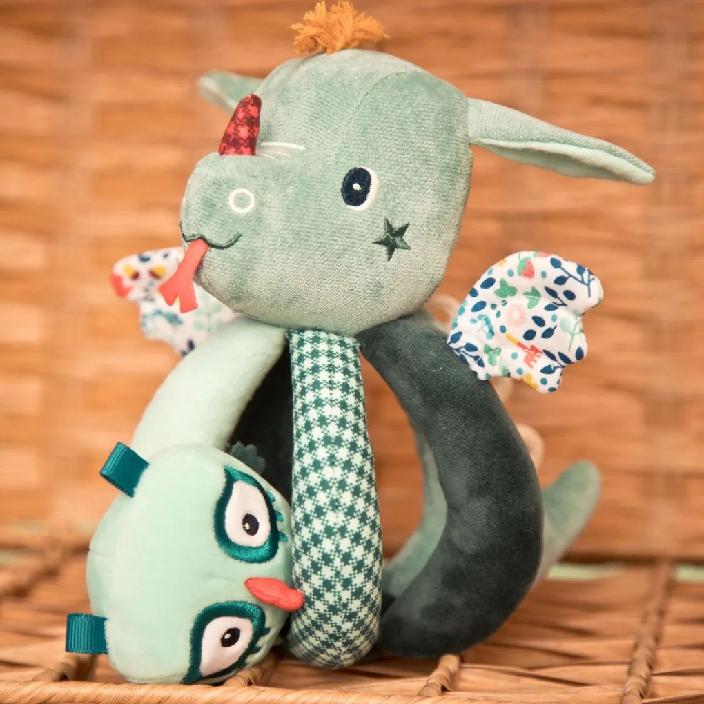 Lilliputiens - hrkálka - dráčik Joe a sova Merlin