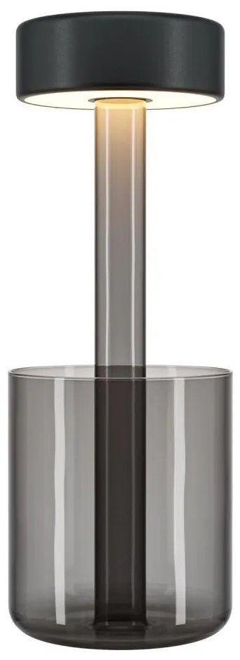 Maytoni MOD229TL-L3B3K3 - LED stmievateľná prenosná stolná lampa 3W/5V čierna/še