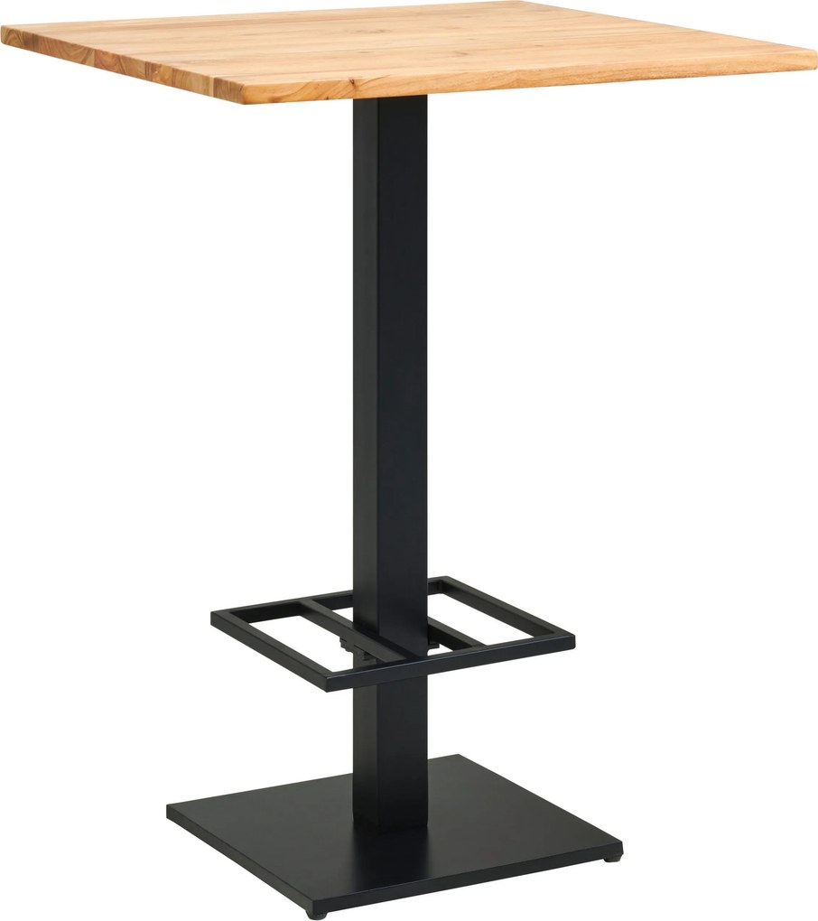 XXXLutz BAROVÝ STÔL, akácia, čierna, farba akácie, 80/105/80 cm P & B - Barový nábytok - 001630027902