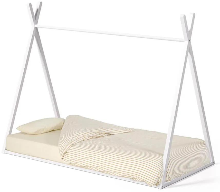 Detská posteľ silar 90 x 190 cm biela MUZZA