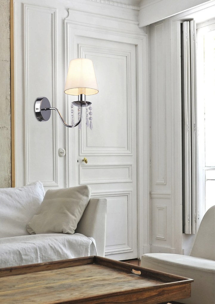 Candellux RUTI Nástenné svietidlo 1X40W E14 Beige 21-58706