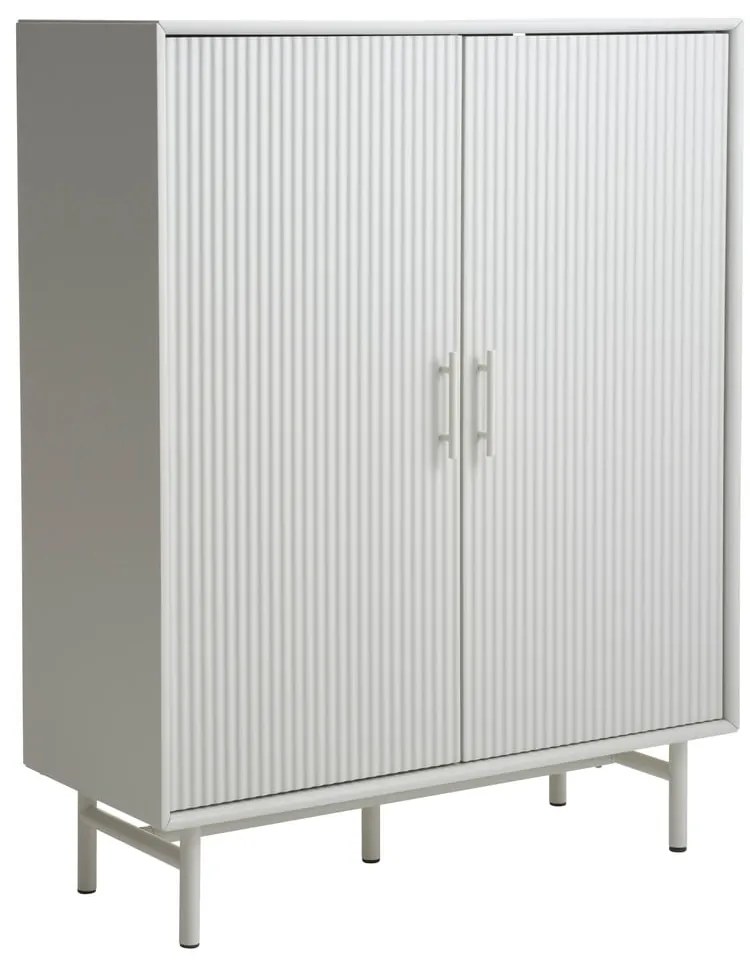 Sivá skrinka 100x125x40 cm Palma – Unique Furniture