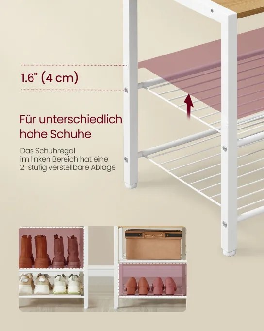 Vešiakový stojan s botníkom HSR426Y01