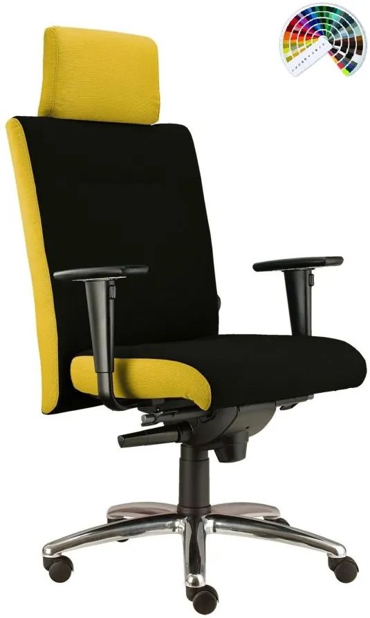 Záťažová kancelárska stolička NONSTOP 24/7 čalúnenie ERA