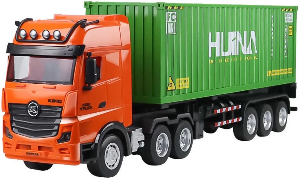Nákladné auto s kontajnerom na diaľkové ovládanie RC Huina Green 1:18