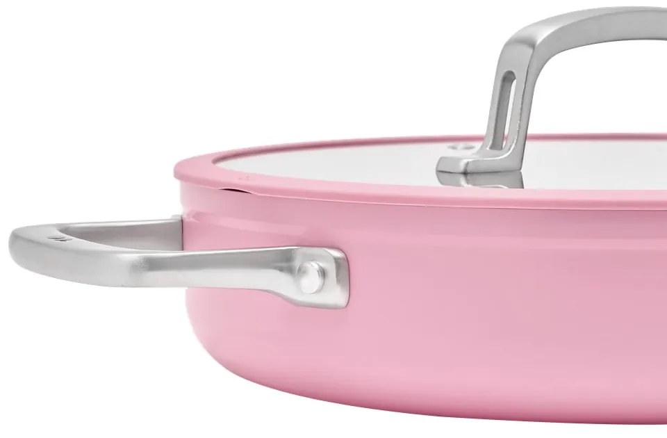 Hliníková panvica s pokrievkou/s nepriľnavým povrchom ø 28 cm tegame Meda 3.0 – FABINI