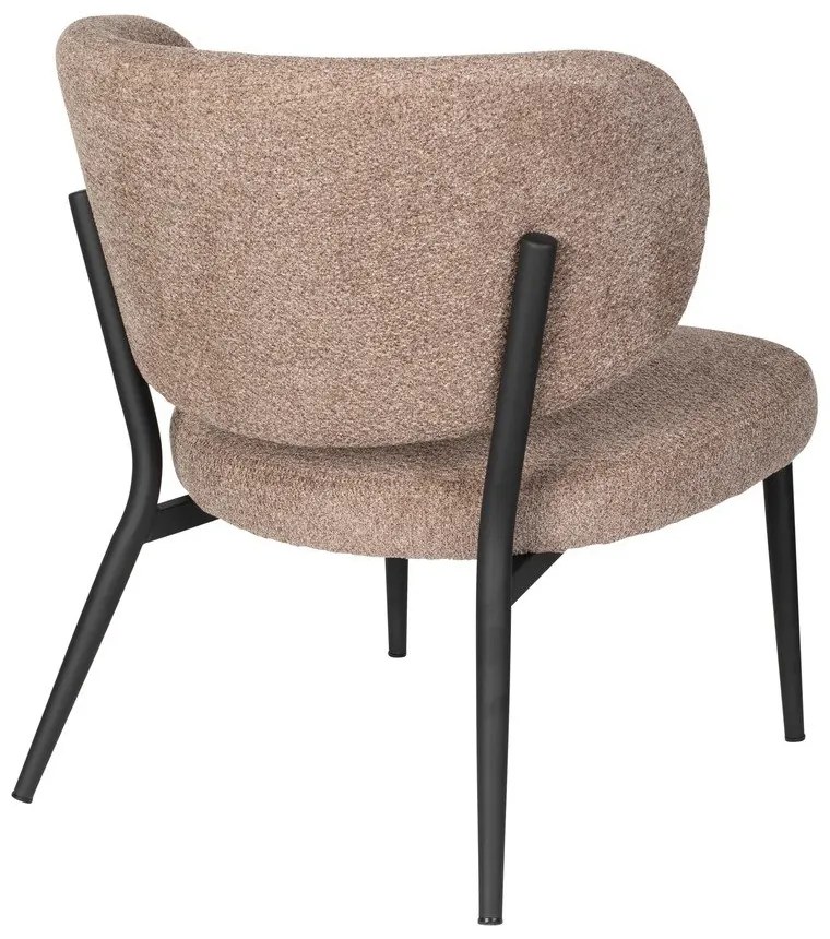 Svetlohnedé kreslo Sanne – White Label