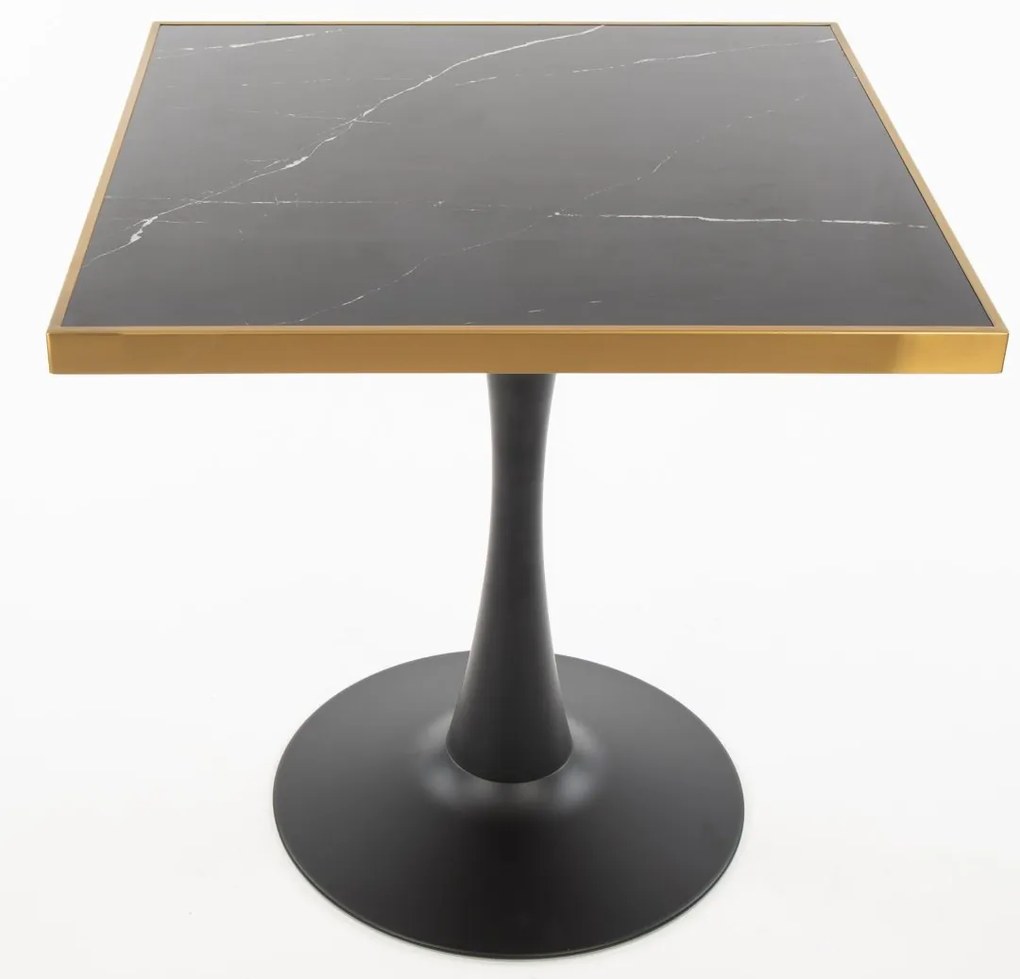 FT CERAMIC TABLETOP BLACK- STOLOVÁ DOSKA 70x70 cm