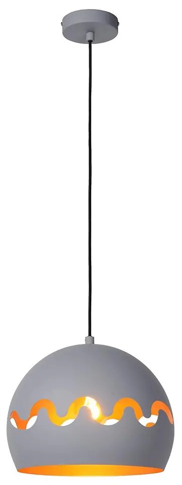 Lucide 30484/28/36 - Luster na lanku CORENTIN 1xE27/60W/230V šedá