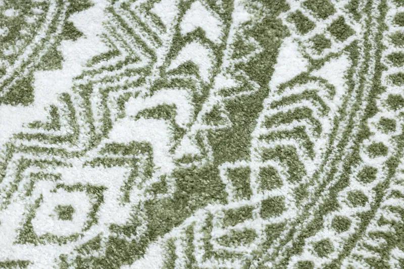 Okrúhly koberec FUN Napkin - zelený