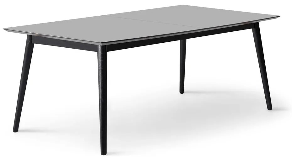 Čierno-antracitový rozkladací jedálenský stôl 100x210 cm Meza – Hammel Furniture