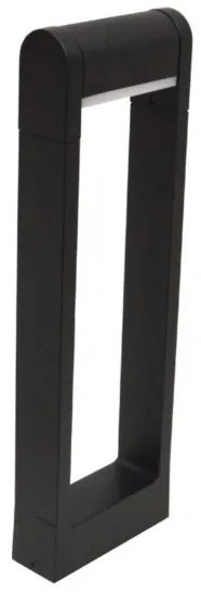 LED Vonkajšia lampa VINITA LED/6W/230V 4000K IP54 50 cm čierna