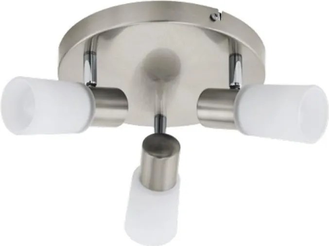 Eglo 55428 - LED Bodové svietidlo 3xE14/4W/230V pr. 21 cm matný chróm