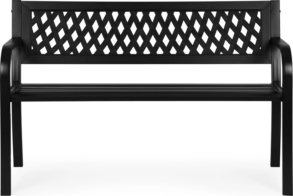 Zahradní lavička Mariner 120 cm černá