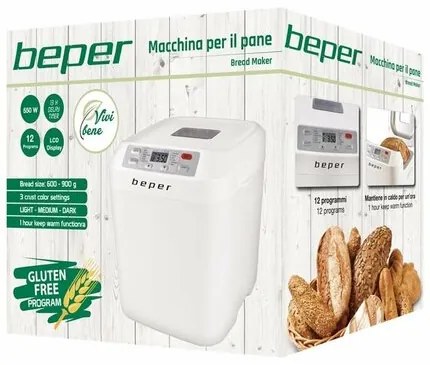 Beper BC130 domáca pekáreň, biela