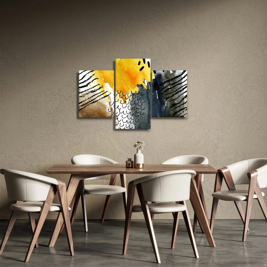 Obraz - Abstraktný akvarel (90x60 cm)