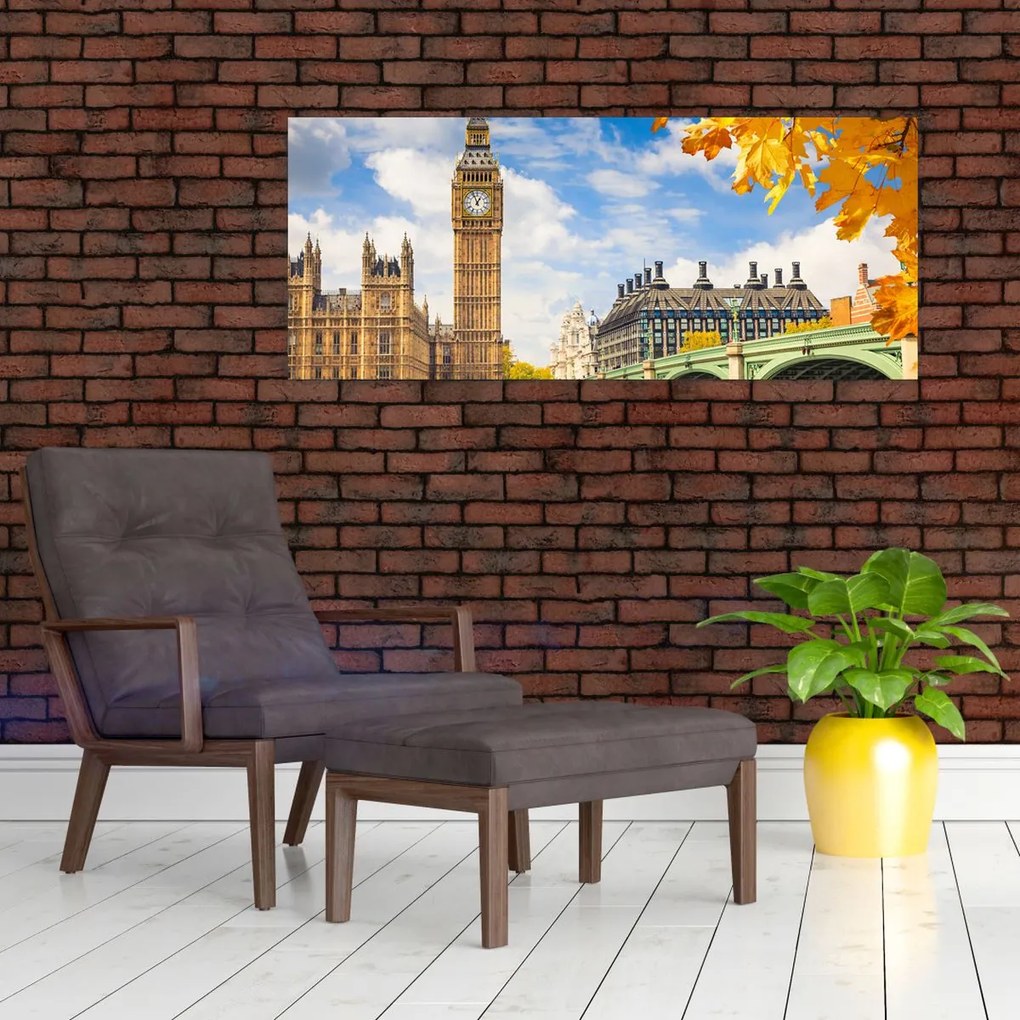 Obraz - Big Ben, Londýn (120x50 cm)