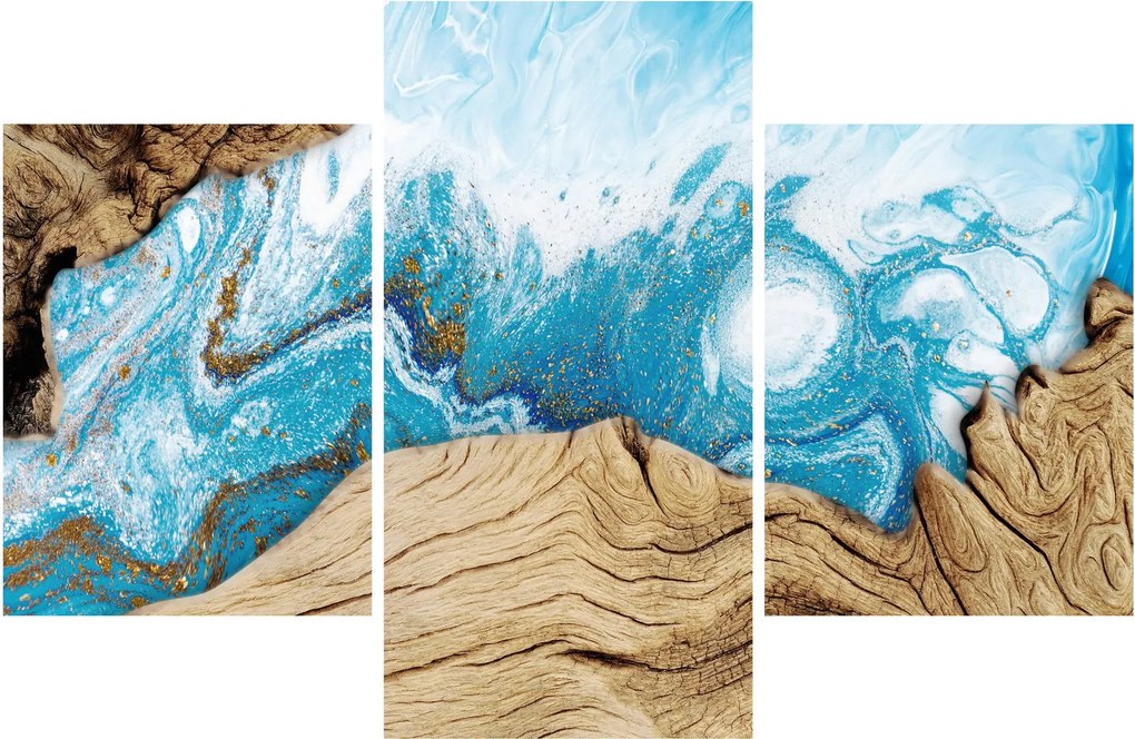 Obraz - Drevo (90x60 cm)