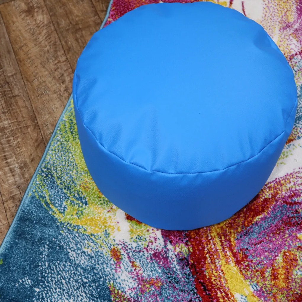 Sedací vak RELAX POUF blue - 25 x 45 cm cm Praktik home