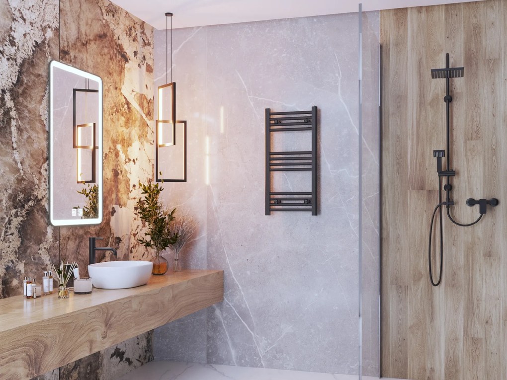 Gamma Erga Basic, vykurovacie teleso 800x400 mm, 273 W, biela, ERG-LAV-BASIC-8040-WH