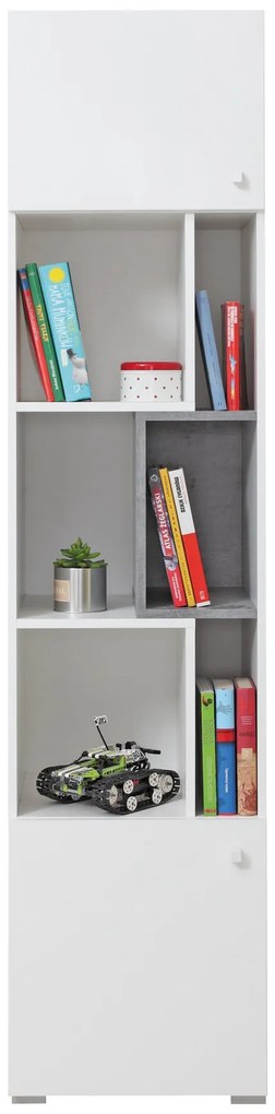 Meblar Regál Sigma SI6 (2 farby) Farba: Biela