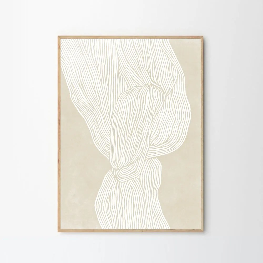 The Poster Club Plagát The Line no. 07 by Rebecca Hein 50x70 cm