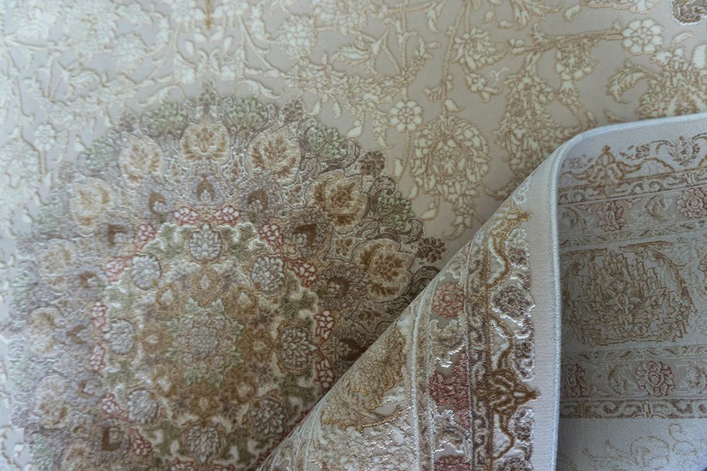 Koberec Creante 19084 béžový – obdĺžnikový s orientálnym vzorom Rozmer: 80x150 cm